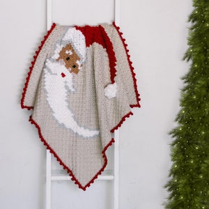 Crochet Pattern / Corner to Corner Santa Blanket / Christmas Blanket / C2C Graphgan / Xmas / Jolly Old St. Nick Blanket Crochet Pattern PDF image 6