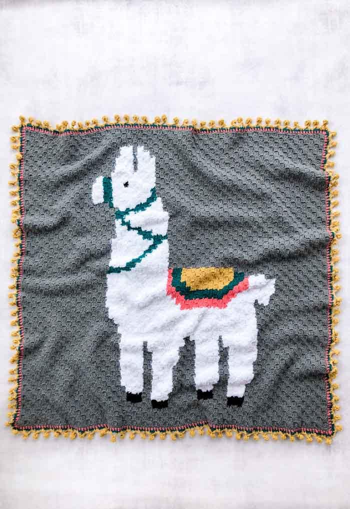 Crochet Pattern / Corner to Corner Afghan / Baby Blanket
