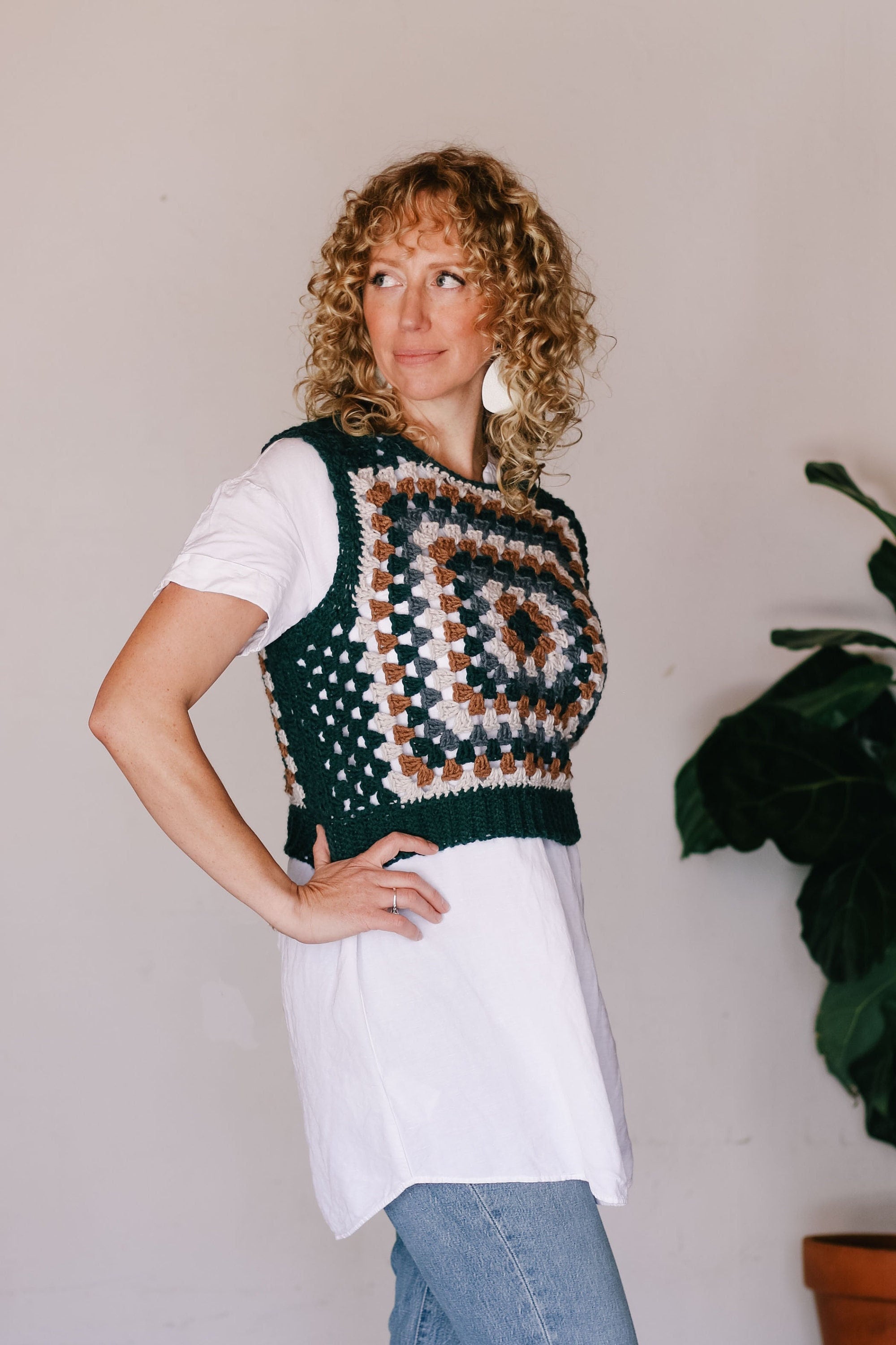 39 Granny Square Vest Crochet Patterns for Retro Layers, Boho Vests, and Handmade Gifts 5 Crochet Pattern / Easy Crochet Vest / Granny Square Vest