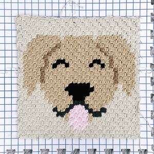 Häkelanleitung / C2C Crochet Hundedecke / Ecke zu Ecke Hunderasse Decke / Geschenk für Hundeliebhaber / Best in Show PDF Häkelanleitung Bild 6