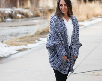Dwell top crochet cardigan