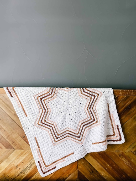 Crochet Pattern 8 Point Star Blanket Star Baby Blanket