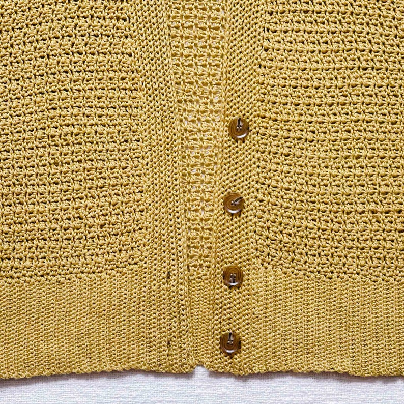 Crochet Pattern / Easy Cropped Cardigan / Seamless Sweater / Buttons / Crop / Lightweight Cardi / Beginners / Yarrow Cardigan Pattern PDF image 9