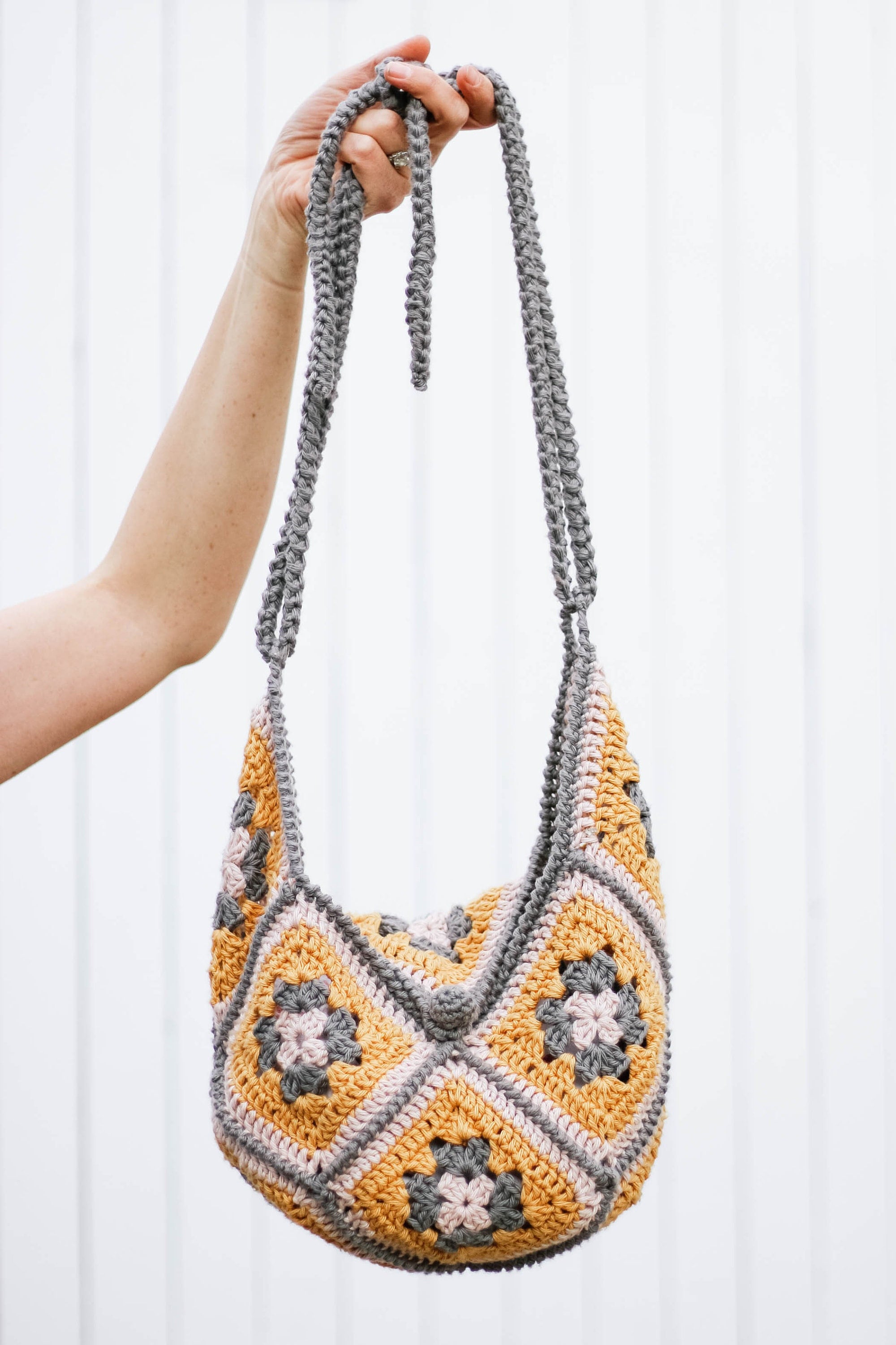 Crochet Pattern Granny Square Bag Crochet Purse Retro Shoulder Bag Hobo Bag Pattern Halcyon Granny Square Bag Crochet Pattern PDF Etsy