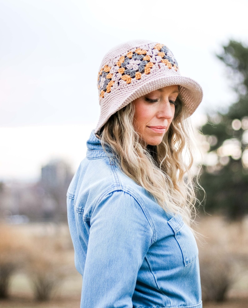 Crochet Pattern / Granny Square Bucket Hat / Granny Square Etsy Canada
