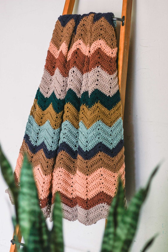 Easy chevron baby blanket hotsell