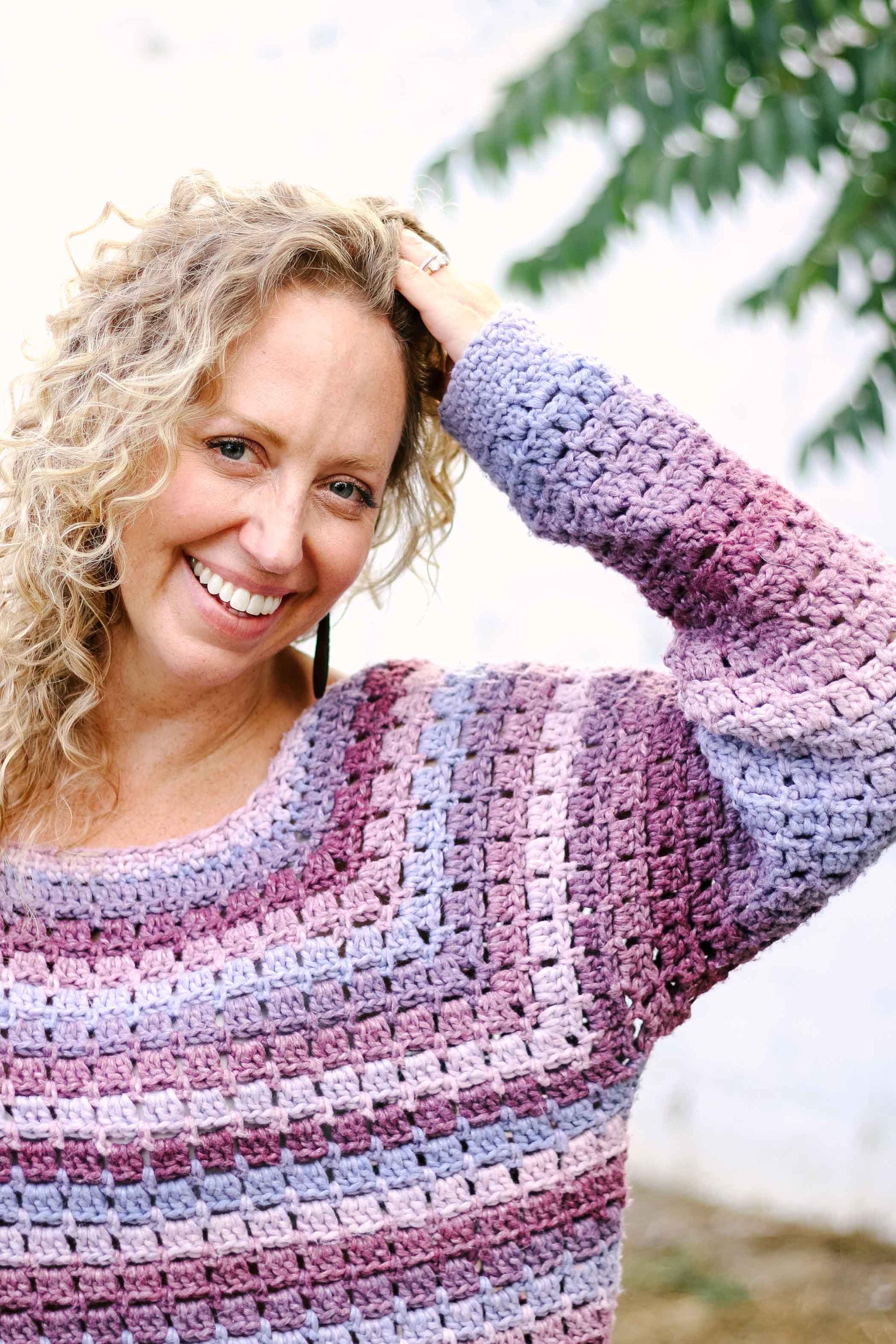 Crochet Raglan Pattern Crochet Pattern + VIDEO / Raglan Crochet Pullover / Block Stitch ...