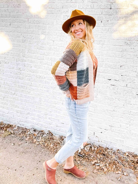 Crochet Pattern / Harry Styles Sweater / Scrappy Yarn Sweater Etsy