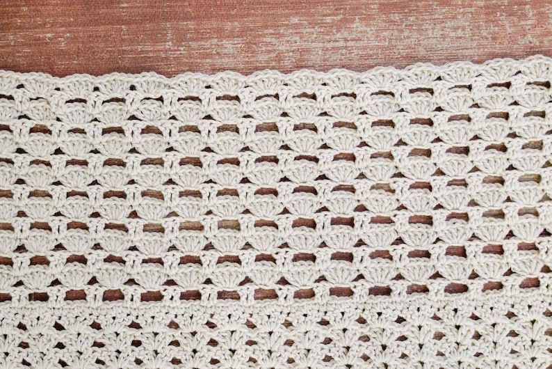 Crochet Pattern / Boho Crochet Top / Rectangle Crochet Poncho / Lightweight Summer Shirt / Saratoga Poncho Top Crochet Pattern PDF image 2