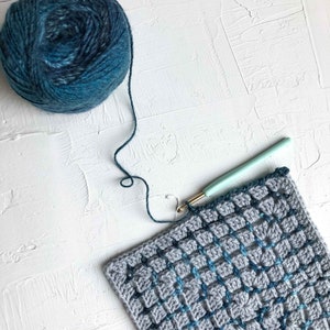 Crochet Pattern / Easy Crochet Rainbow Baby Blanket / Throw Blanket / Block Stitch Blanket / Afghan / Prism Crochet Blanket Pattern PDF image 8