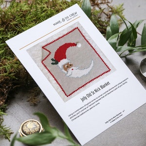 Crochet Pattern / Corner to Corner Santa Blanket / Christmas Blanket / C2C Graphgan / Xmas / Jolly Old St. Nick Blanket Crochet Pattern PDF image 10