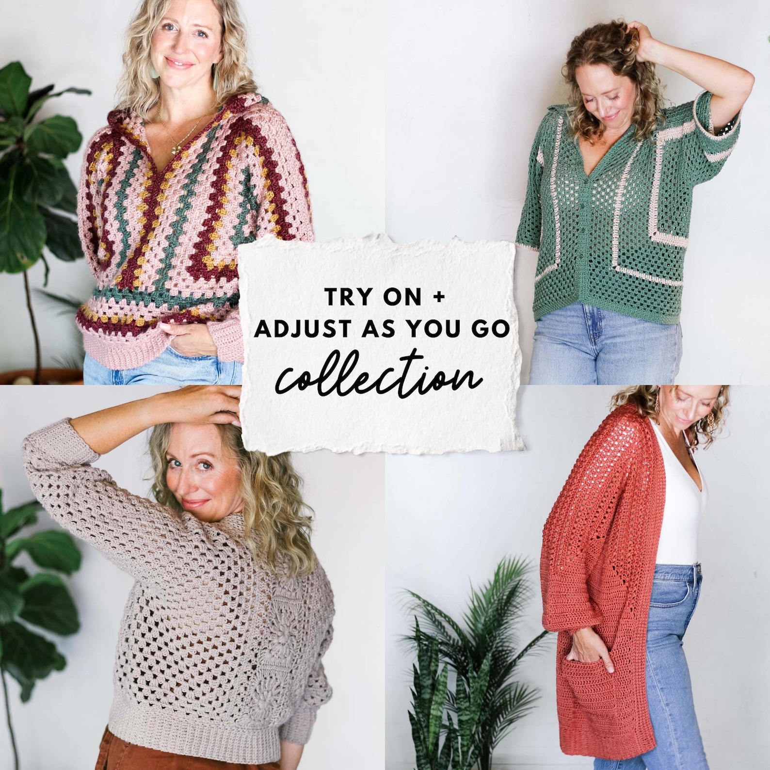 Crochet Hexagon Garments EBOOK + VIDEO / Crochet Hexagon Cardigan