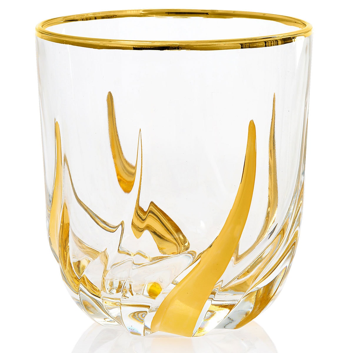 Crystal Gold Glassware Italian Etsy Australia