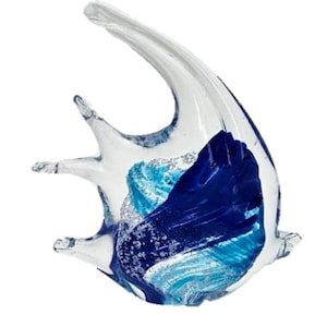 Murano Glass Fish- Hand Blown Murano Glass Figurine