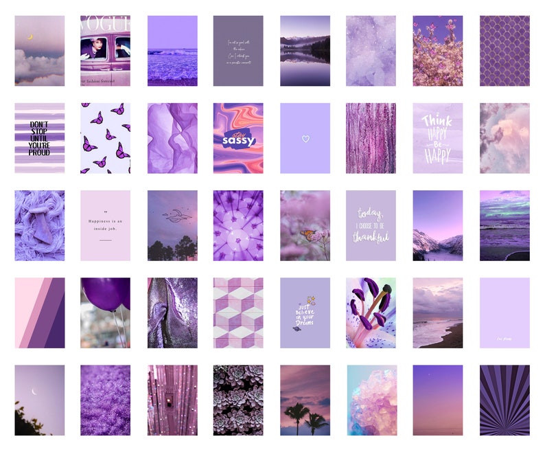 Aesthetic Pictures For Wall Collage To Print Blue