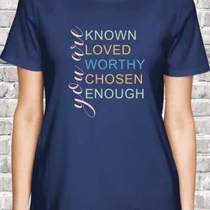 You Are Enough tee