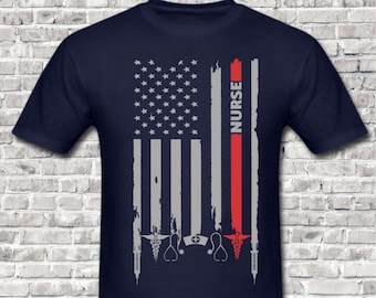 Nurse's Flag Shirt