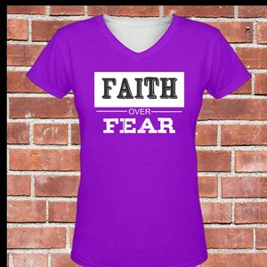 Faith Over Fear Women&#39;s shirt