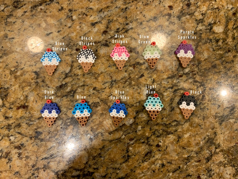 Ice Cream Perler Beads Etsy