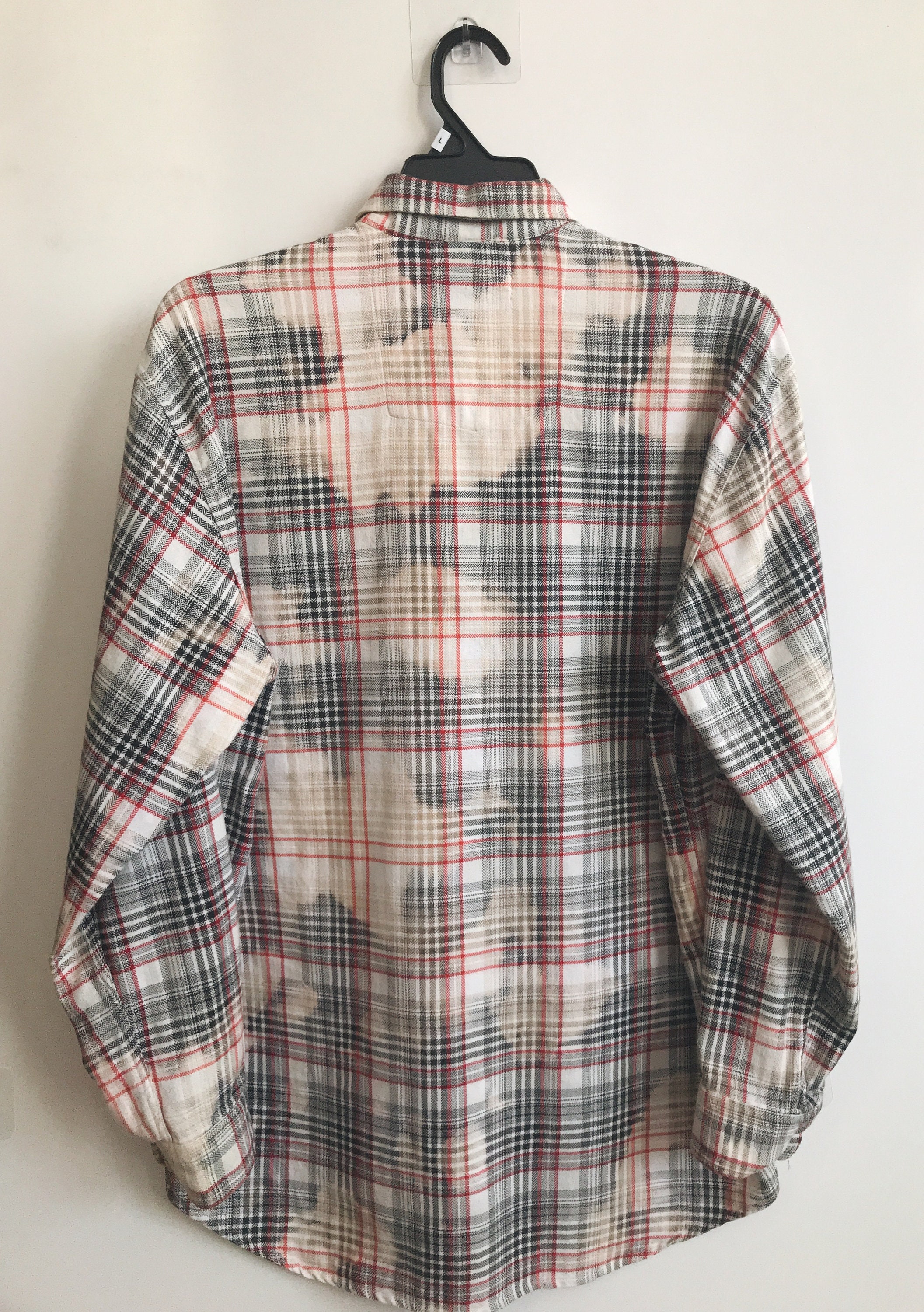 Oversized Unisex Acid Wash Flannel - Etsy