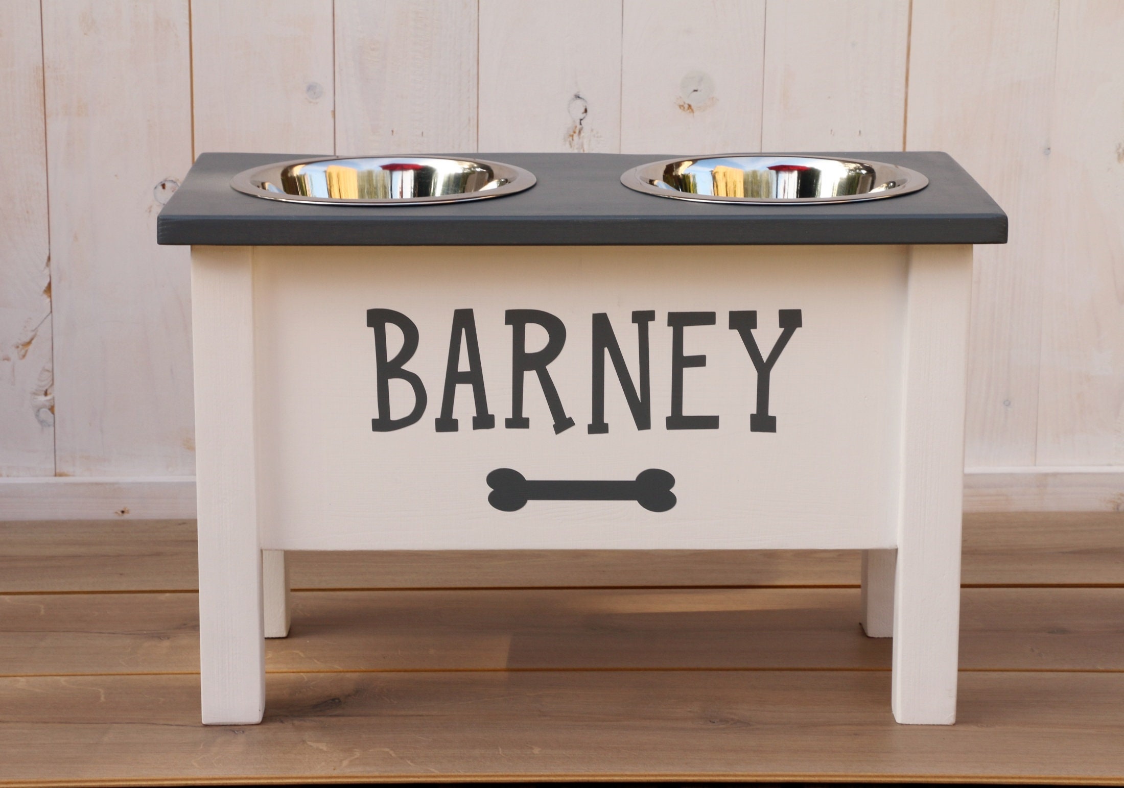 Feeding Station for Large Dogs Dog Bowl Feeder Wood Raised Etsy UK