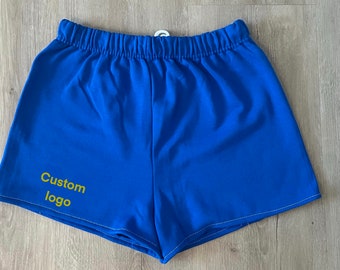 Custom college sweat shorts, sweat shorts
