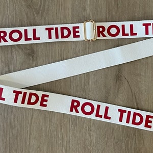 Custom Game Day Crossbody Collegiate Purse Strap, Bag strap, College Bag Strap, Game Day Bag Strap