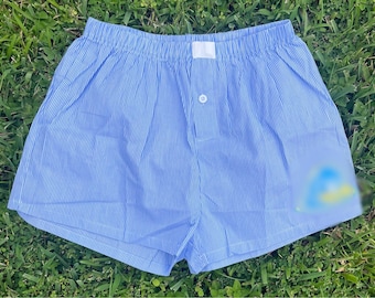 Benutzerdefiniertes Logo Gingham / Boxershorts | College Bettparty