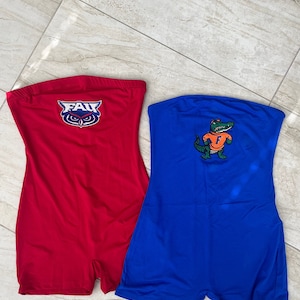 Custom College Romper| college bed party