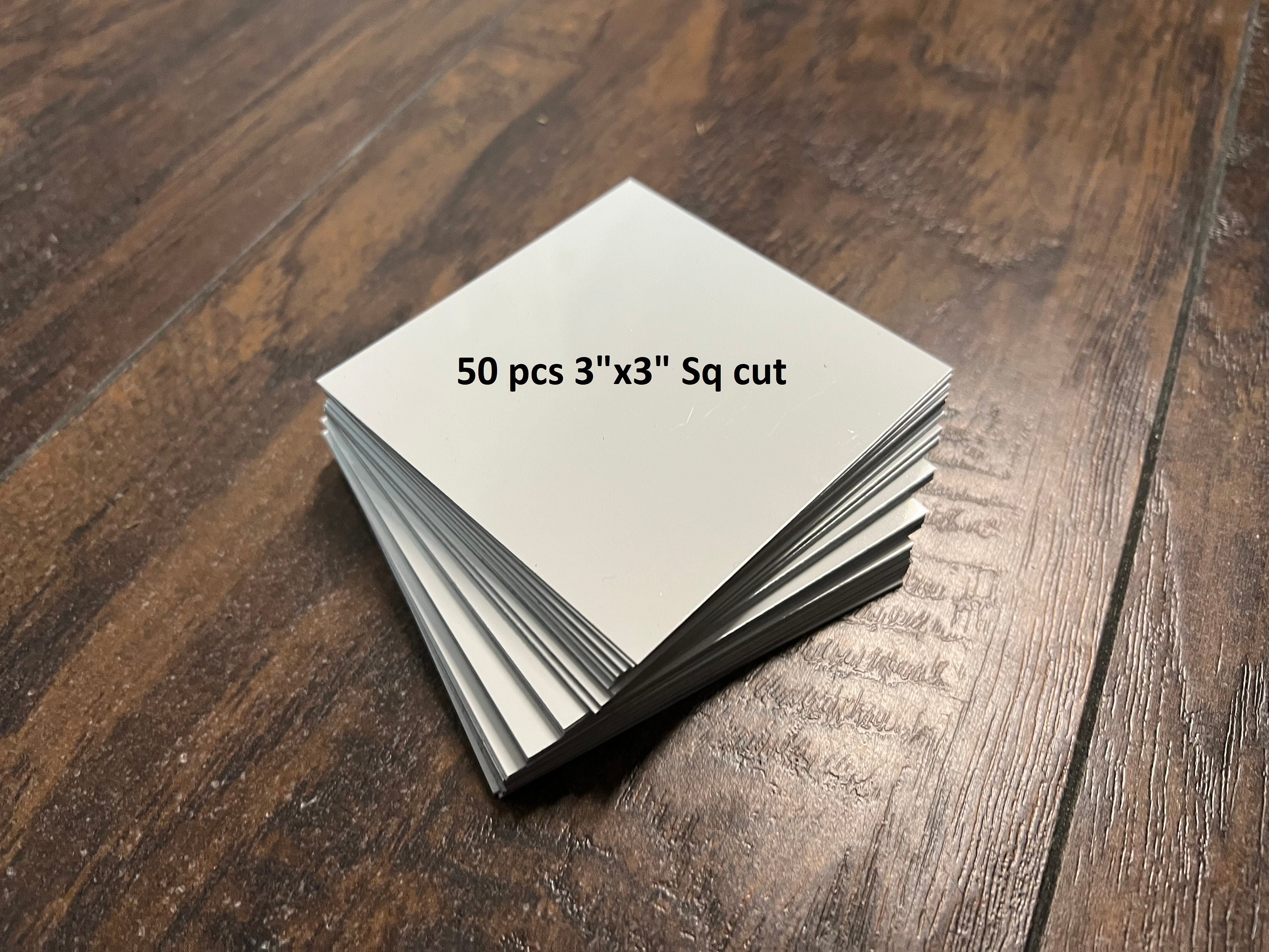 Aluminum Sublimation Business Card Blanks 2 X 3.5 50 Pcs 