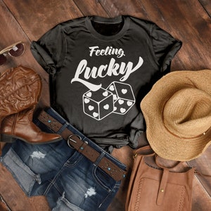 Feeling Lucky Valentine Shirt, Retro Romantic Valentines Day Gif,Dice Shirt,Retro Valentines Sweatshirt,Valentines Dice Shirt,Valentine Tee