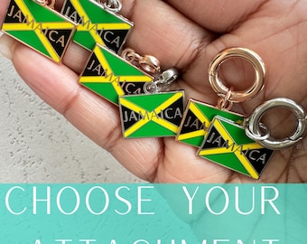 Jamaica Charm Jewelry for bracelet or necklace country flag pendant