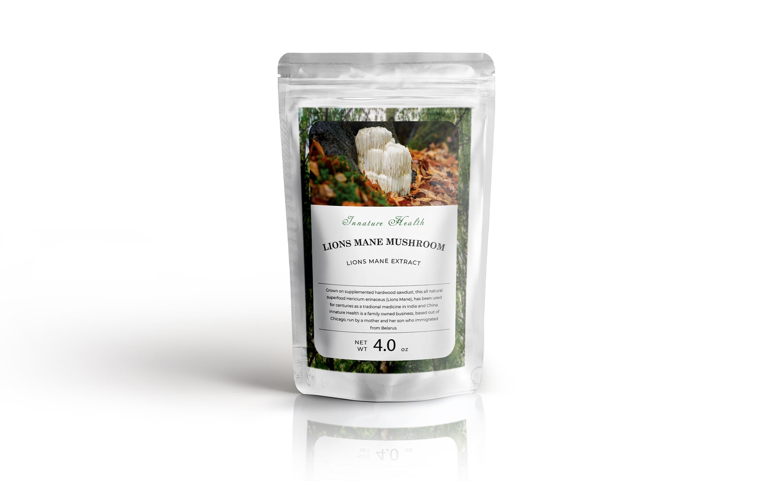Lions Mane Extract Powder – (4 oz) – Strengthens Focus, Memory, Menta…