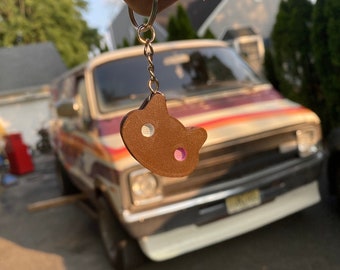Cookie Cat Keychain