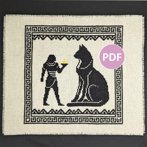 Little Gods - PDF Pattern Cross Stitch, Embroidery, Wall Art