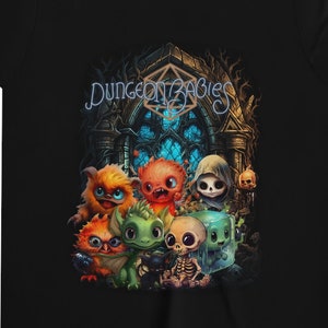 Dungeon Babies - Cute D&D Baby Monsters Youth T-Shirt, DnD kids Tee, Dungeons and Dragons boy's girl's shirt, Baby Monsters Tee,