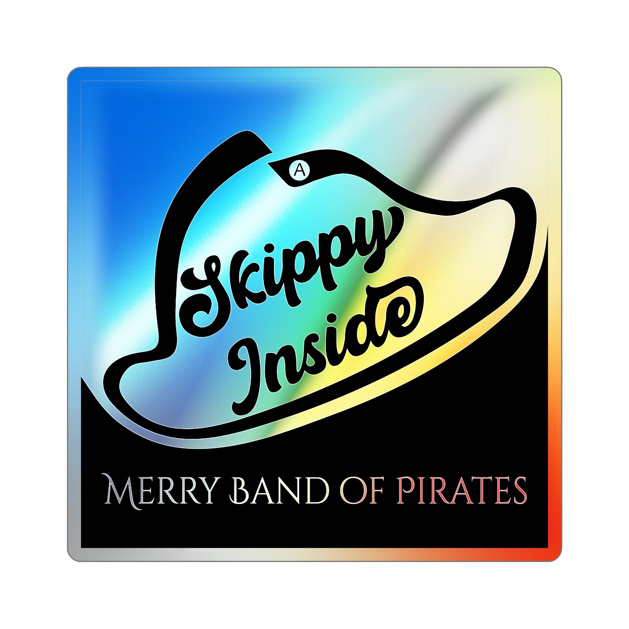 Skippy Inside Sticker - Holographic Skippy Intel Inspired, Merry Band of Pirates, Expeditionary Force,  Craig Alanson