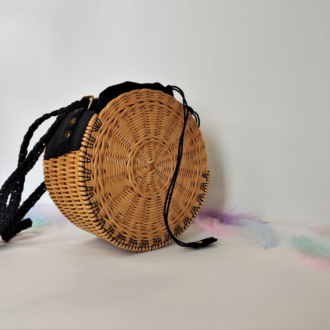 coach buffalo plaid bag