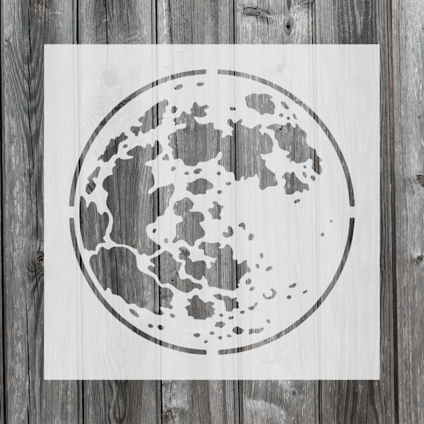 Moon Stencil, Reusable Stencil For Painting, 642