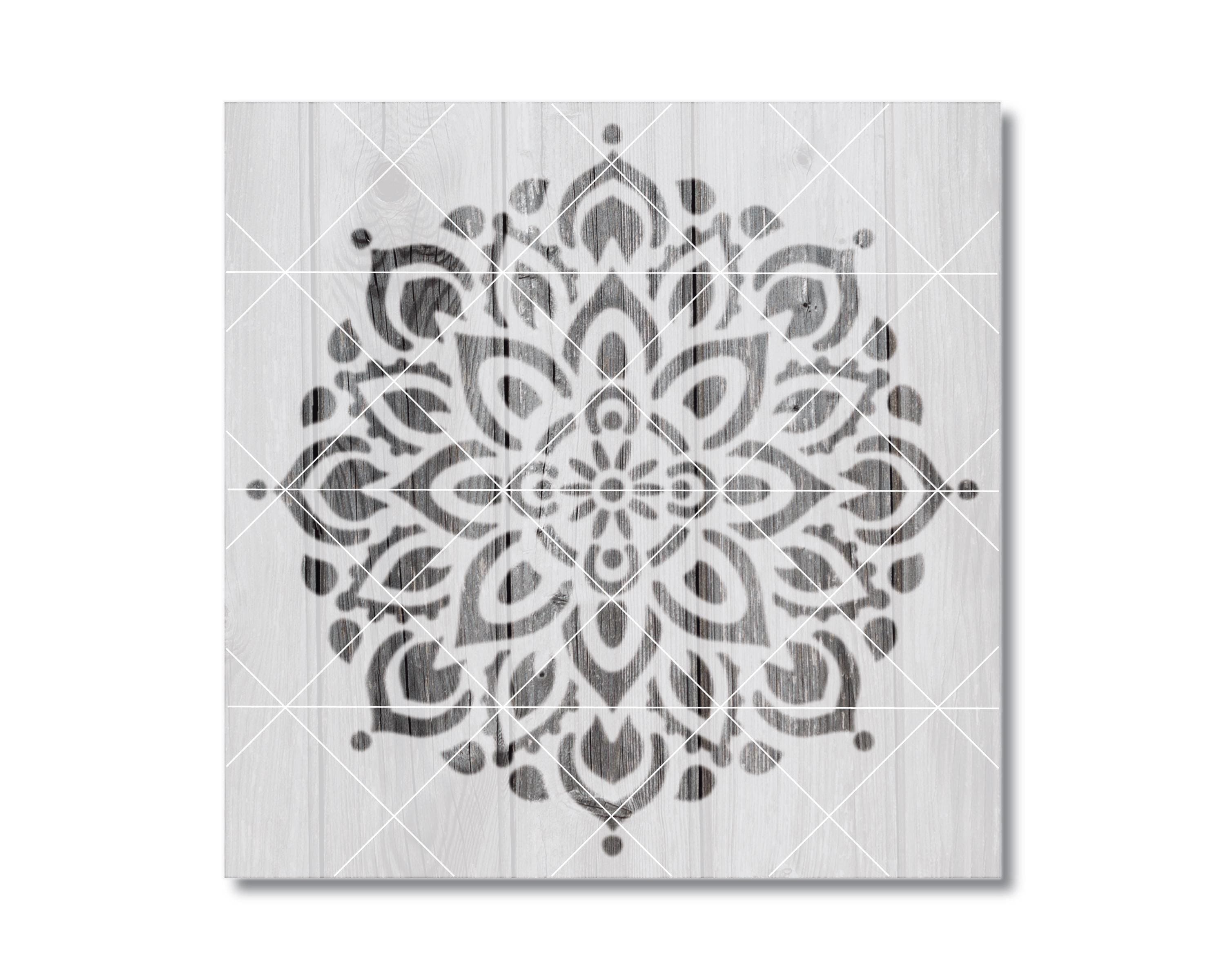Mandala Stencil: Reusable Mylar Sheet for Painting 2434 - Etsy