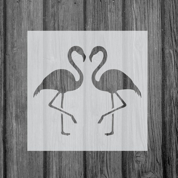 Flamingo Stencil, Reusable Stencil For Painting, 481