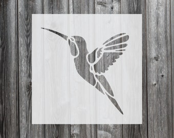 Hummingbird Stencil, Reusable Stencil For Painting, 683