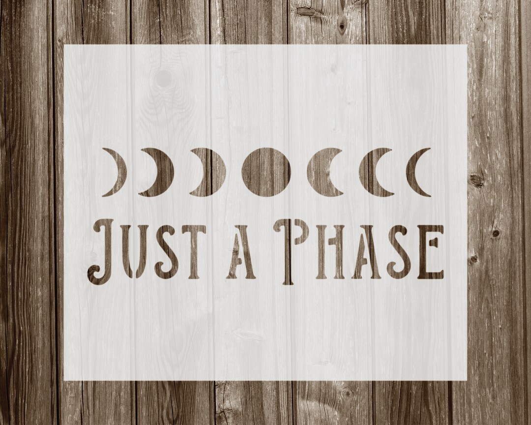 Moon Phase Stencil Reusable Stencil For Painting 963 Etsy moon-phase-stencil-reusable-stencil-for-painting-963-etsy