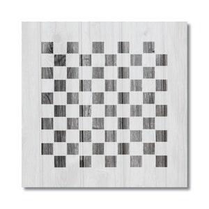 Checkerboard Pattern Cookie Stencil, Reusable Baking Stencil, 974