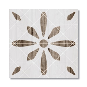 Tile Stencil - Reusable Mylar Template | Painting Crafts | Walls, Floors, Furniture | 10 Mil | 2464