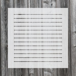 Lines Stencil, Reusable Stencil For Painting, 655