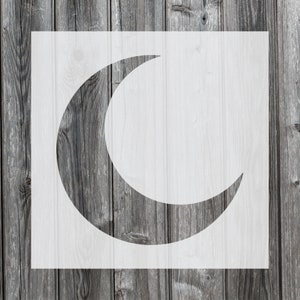 Pochoir Lune, pochoir réutilisable pour peinture et loisirs créatifs, 546