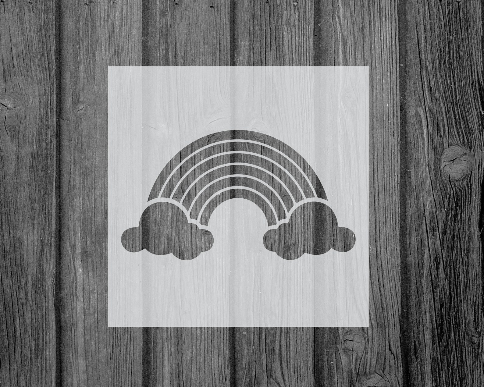 Rainbow StencilMylarAssorted SizesCraftStencils for Etsy