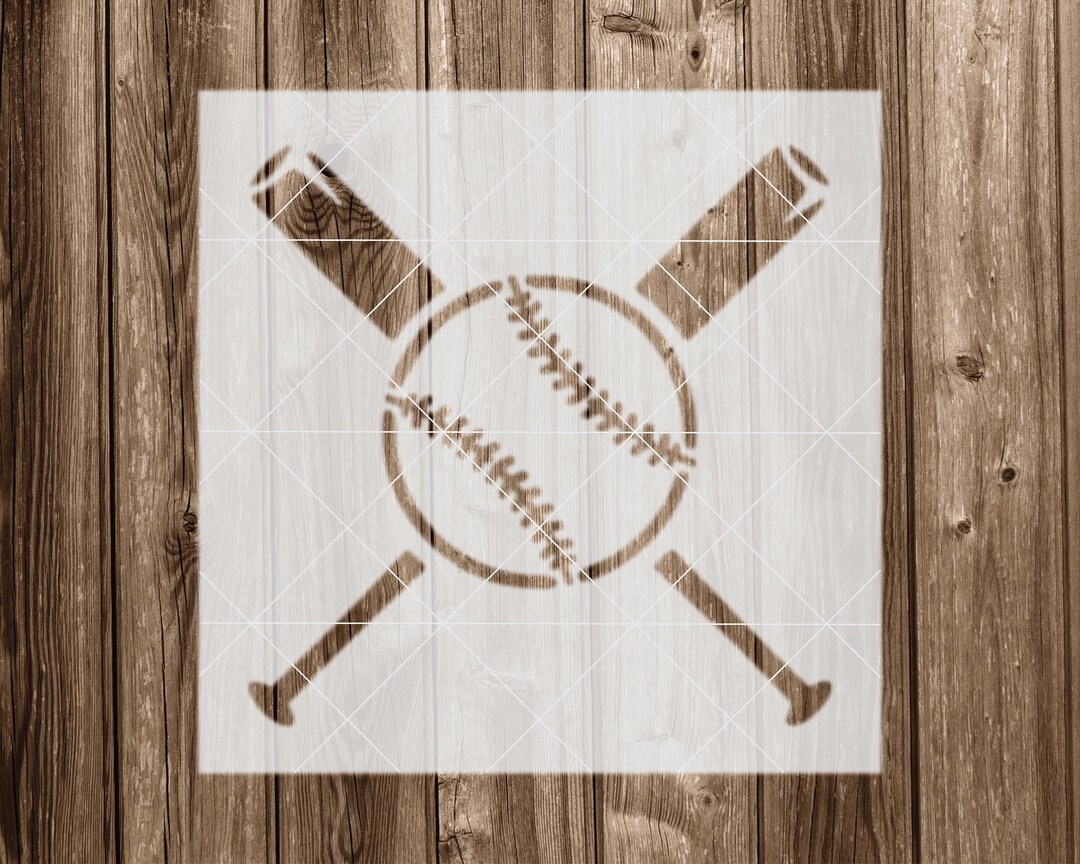 Baseball Stencil, Reusable Stencil for Painting, 2321 - Etsy
