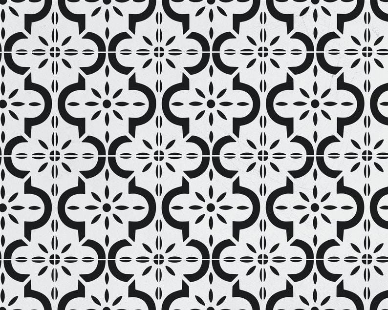 Spanish Tile Stencil Mylar Assorted Sizes Stencil for Etsy